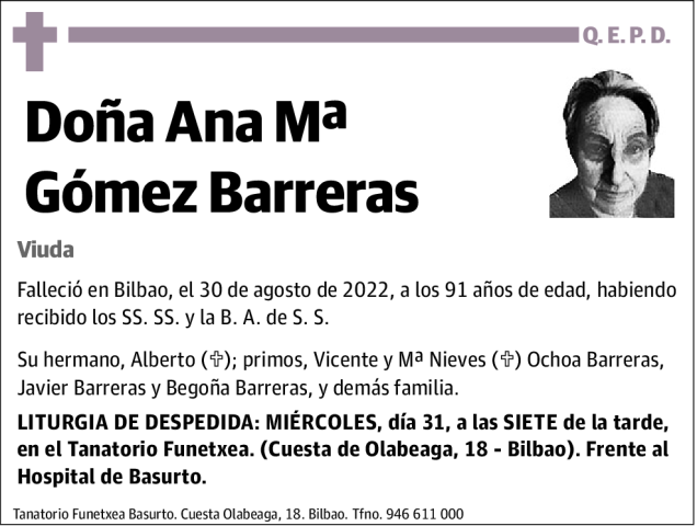 Ana Mª Gómez Barreras