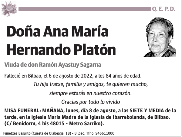 Ana María Hernando Platón