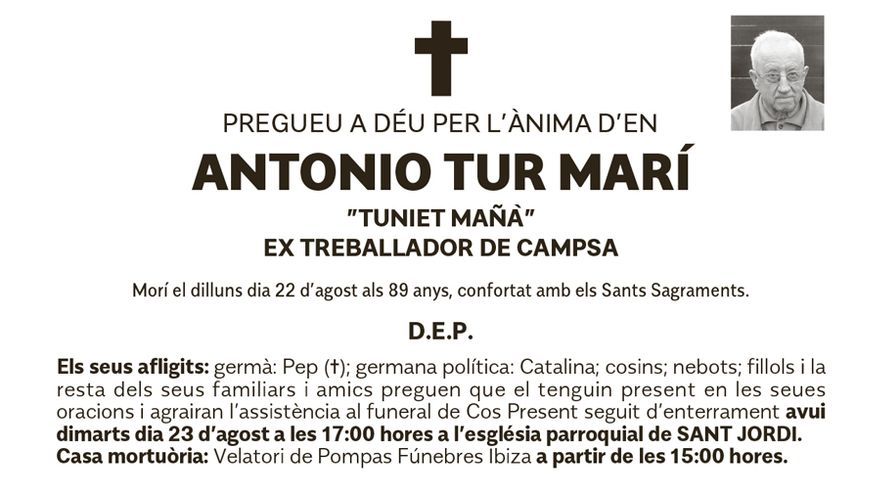 Antonio  Tur  Marí