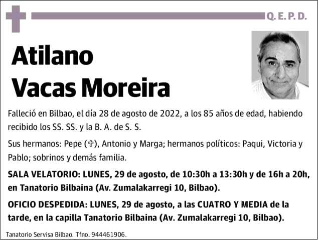 Atilano Vacas Moreira
