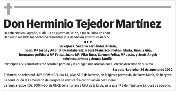 Don  Herminio  Tejedor  Martínez