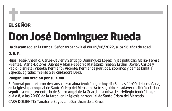 Don José Domínguez Rueda