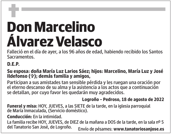Don  Marcelino  Álvarez  Velasco