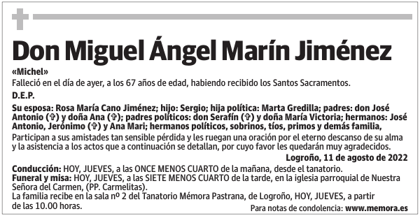 Don  Miguel  Ángel  Marín  Jiménez