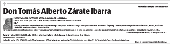 Don  Tomás  Alberto  Zárate  Ibarra