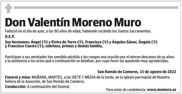 Don  Valentín  Moreno  Muro