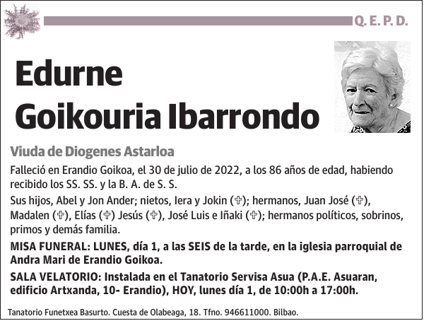 Edurne Goikouria Ibarrondo
