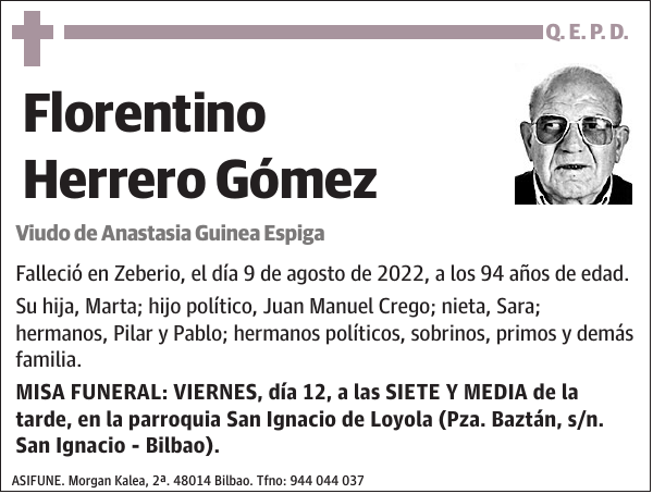 Florentino Herrero Gómez
