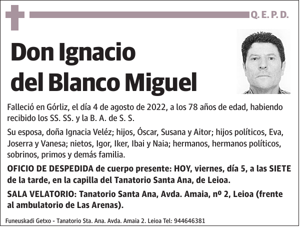 Ignacio del Blanco Miguel