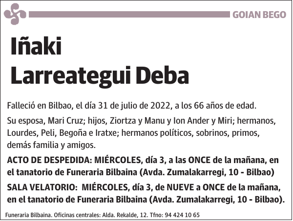 Iñaki Larreategui Deba