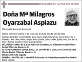 Mª  Milagros  Oyarzabal  Aspiazu