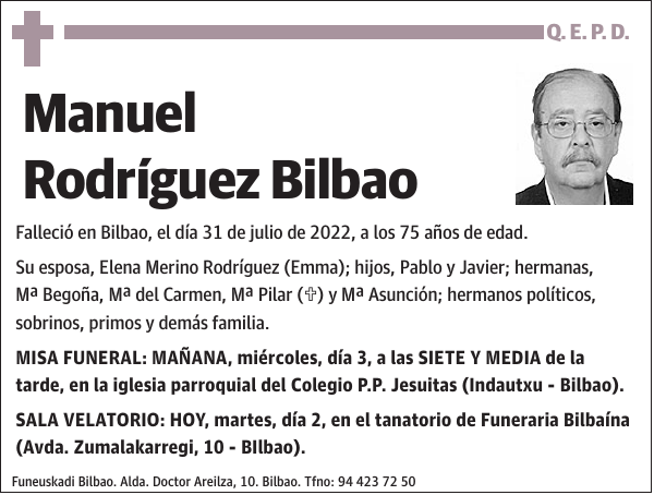 Manuel Rodríguez Bilbao