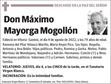 Máximo  Mayorga  Mogollón