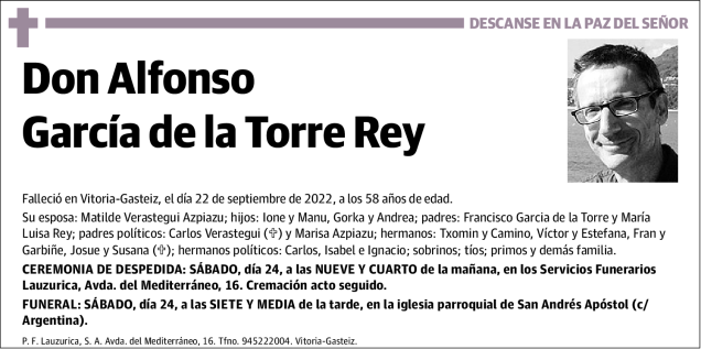 Alfonso  García  De  La  Torre  Rey