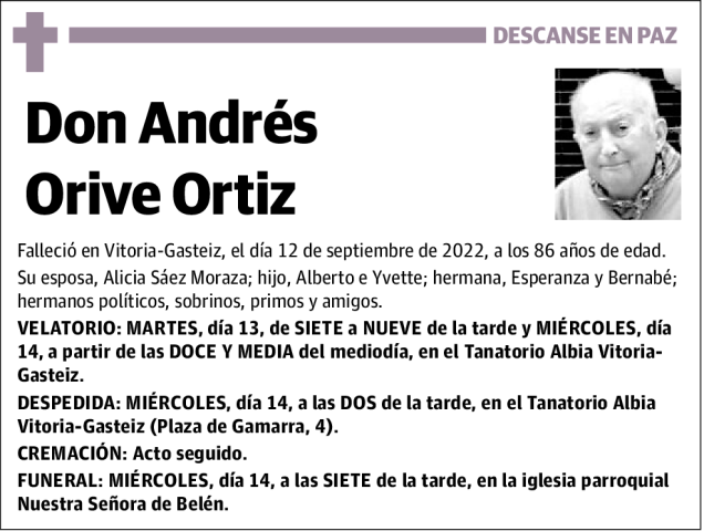 Andrés  Orive  Ortiz