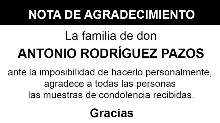 Antonio  Rodríguez  Pazos