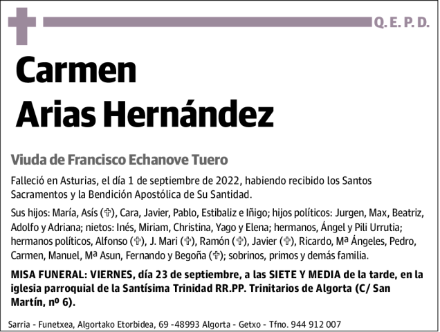 Carmen Arias Hernández