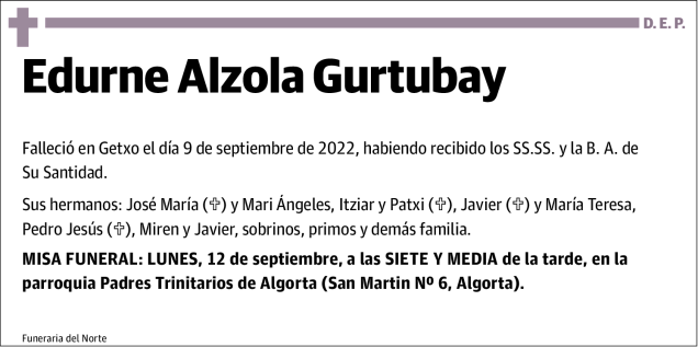 Edurne Alzola Guturbay