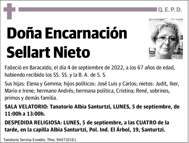 Encarnación Sellart Nieto