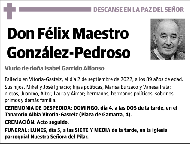 Félix  Maestro  González-Pedroso