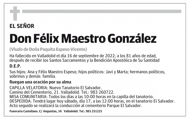 Félix Maestro González