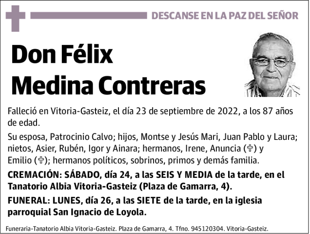 Félix  Medina  Contreras