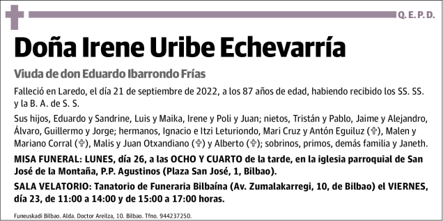Irene Uribe Echevarría