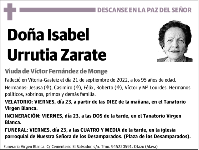 Isabel  Urrutia  Zarate
