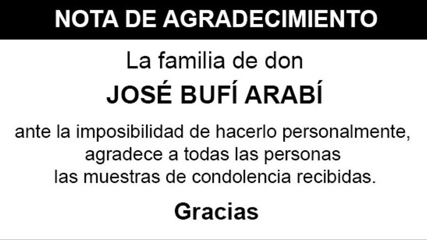 José  Bufí  Arabí