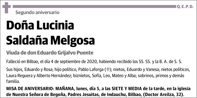 Lucinia Saldaña Melgosa