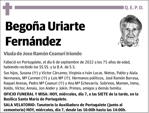 Maria Begoña Uriarte Fernández