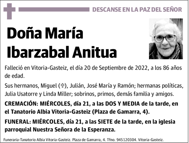 Maria  Ibarzabal  Anitua