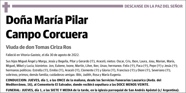 María  Pilar  Campo  Corcuera