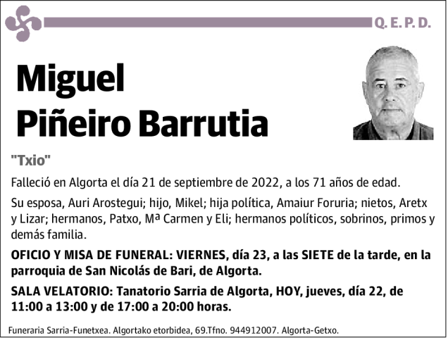 Miguel Piñeiro Barrutia