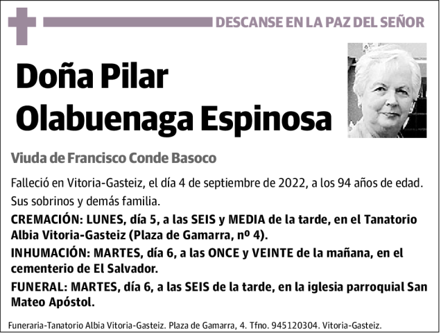 Pilar  Olabuenaga  Espinosa