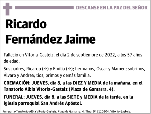 Ricardo  Fernández  Jaime